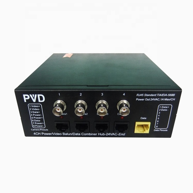 Встроенный AC110V/220 В к AC 24 В конвертер 4 канала аудио видео ресивер
