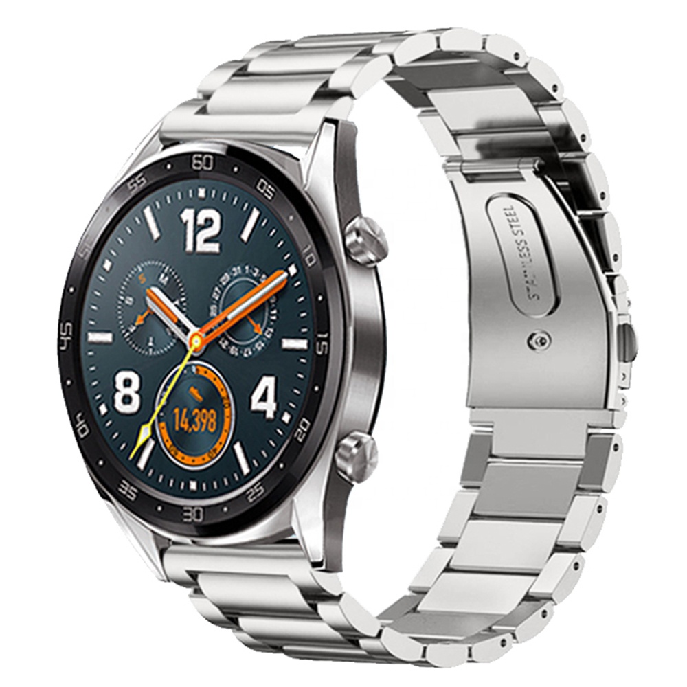 Металлический ремешок для мужских часов Huawei watch GT Samsung Galaxy Watch 46 мм, 22 мм