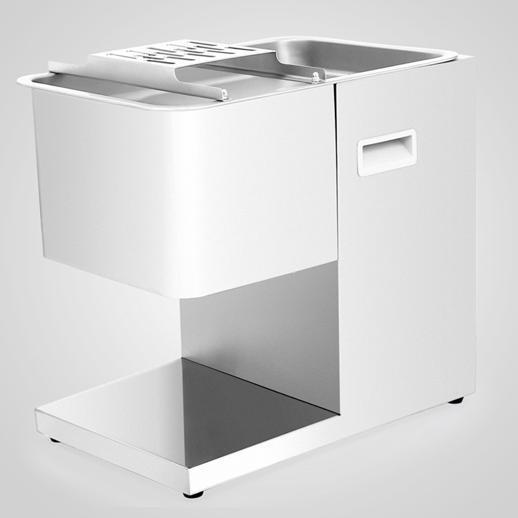 250 кг/час Мясо slicer cutter резки 3 мм лезвие