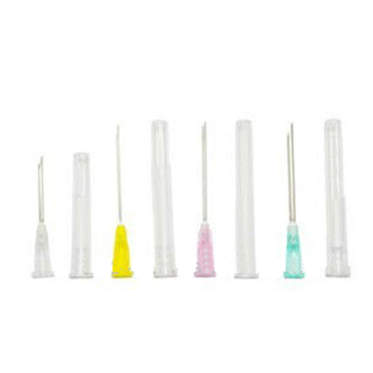 Translucent Disposable Hypodermic PP Hub Stainless Steel Needle