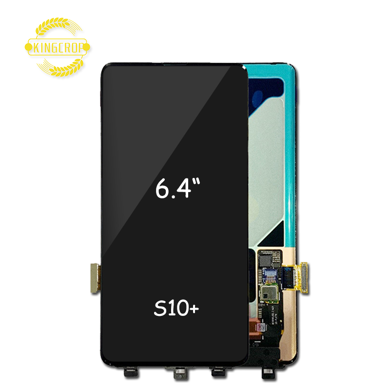 Новое поступление, оригинальный ЖК-дисплей для мобильных телефонов Samsung, сенсорный экран для Samsung Galaxy S10 Plus LCD, для Samsung S10 + дисплей