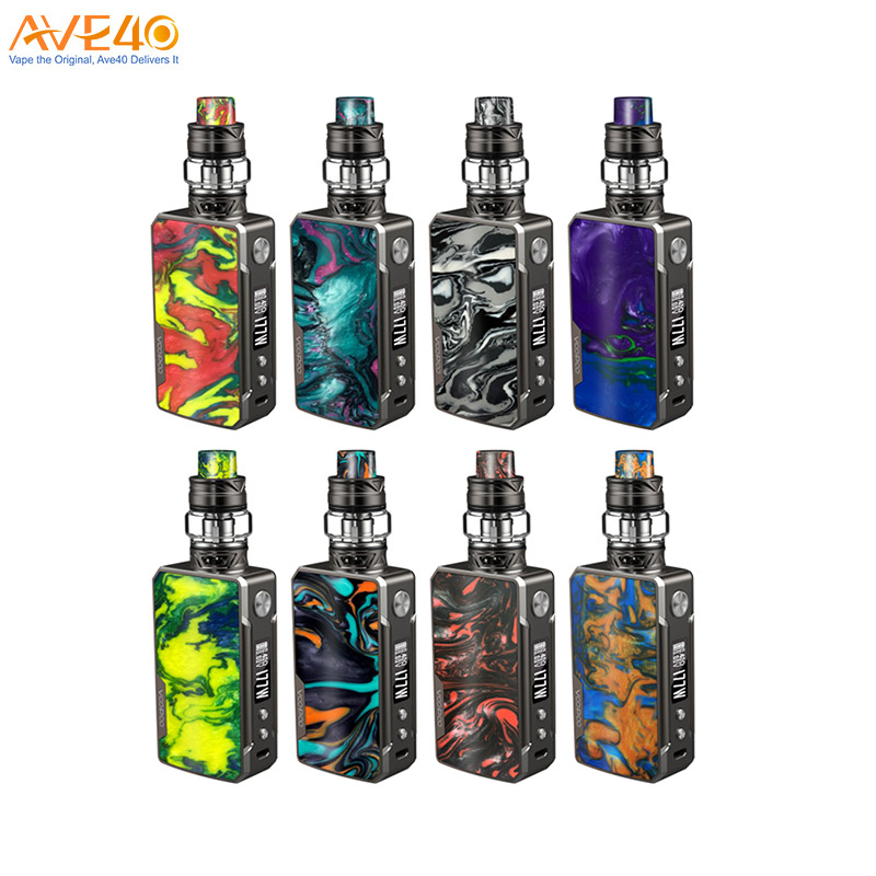 Новые цвета Voopoo Drag 2 Platinum Kit 177 Вт с баком Uforce T2 5 мл оптом