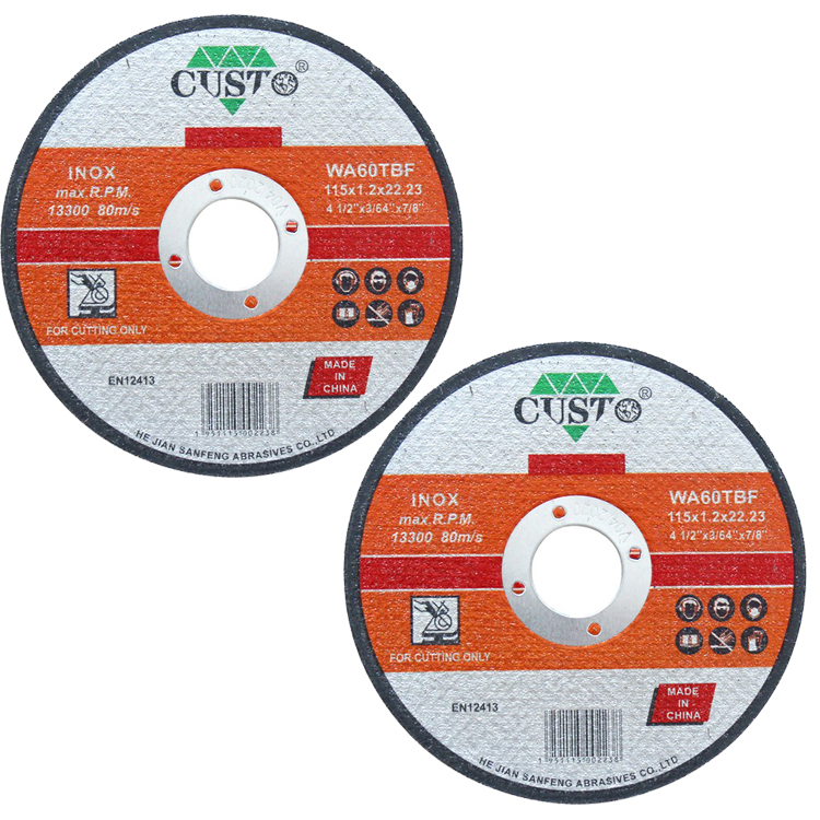 4.5 inch super thin cutting abrasive disc oem