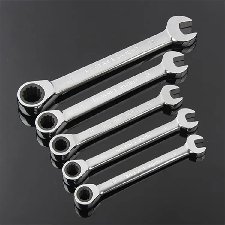 Customer-sized Quick Release Ratchet Combination Wrench Tools