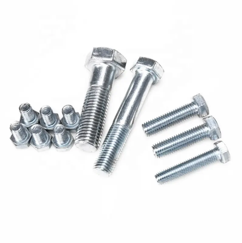 Fastener stainless steel hex head bolt and  nut
