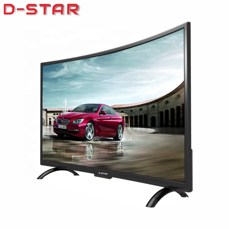 Низкая цена 4 к uhd smart 3d плоский светодио дный LED 55 дюймов изогнутые ТВ