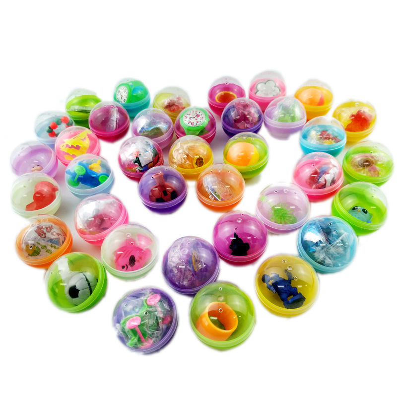 Игрушка-яйцо Gashapon Surprise, маленькая Пластиковая капсула для детей, оптом