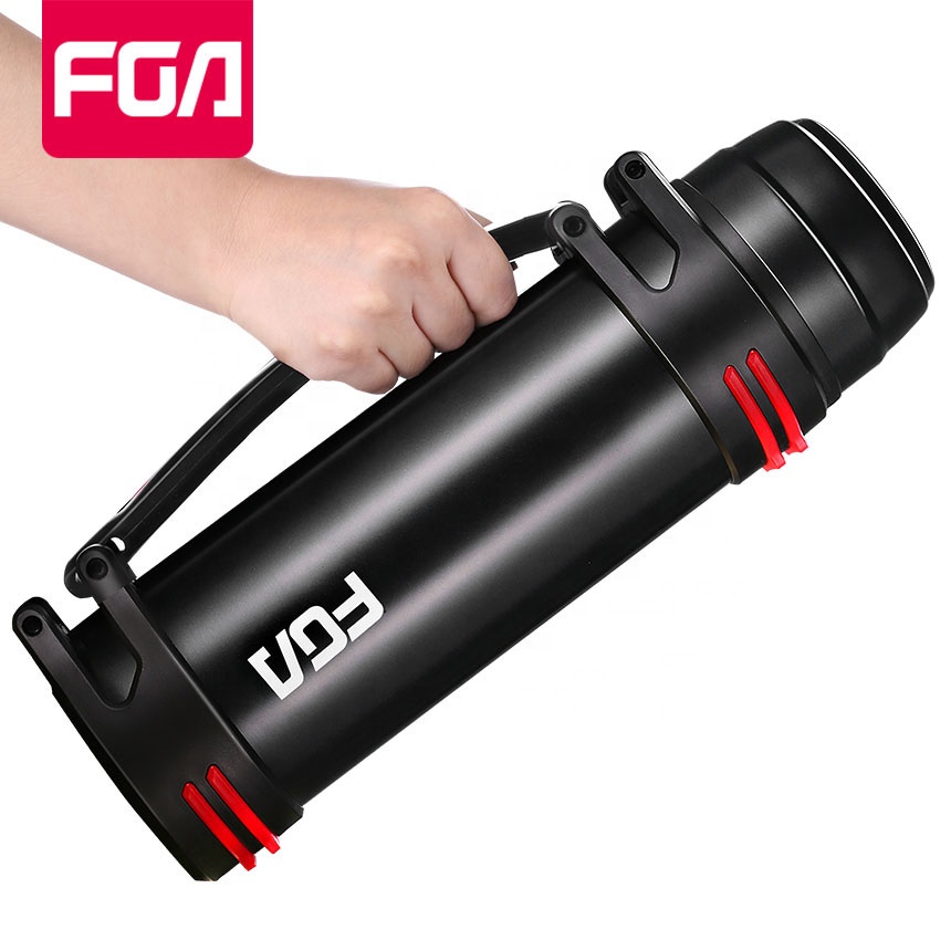 FGA оптовая продажа Пользовательский логотип 2.2L Изолированный Вакуумный кофейник из нержавеющей стали для путешествий