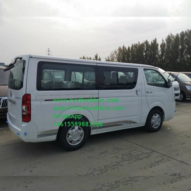 Городской автобус мини автобус 2377 cc бензиновый двигатель 15 мест Foton G7