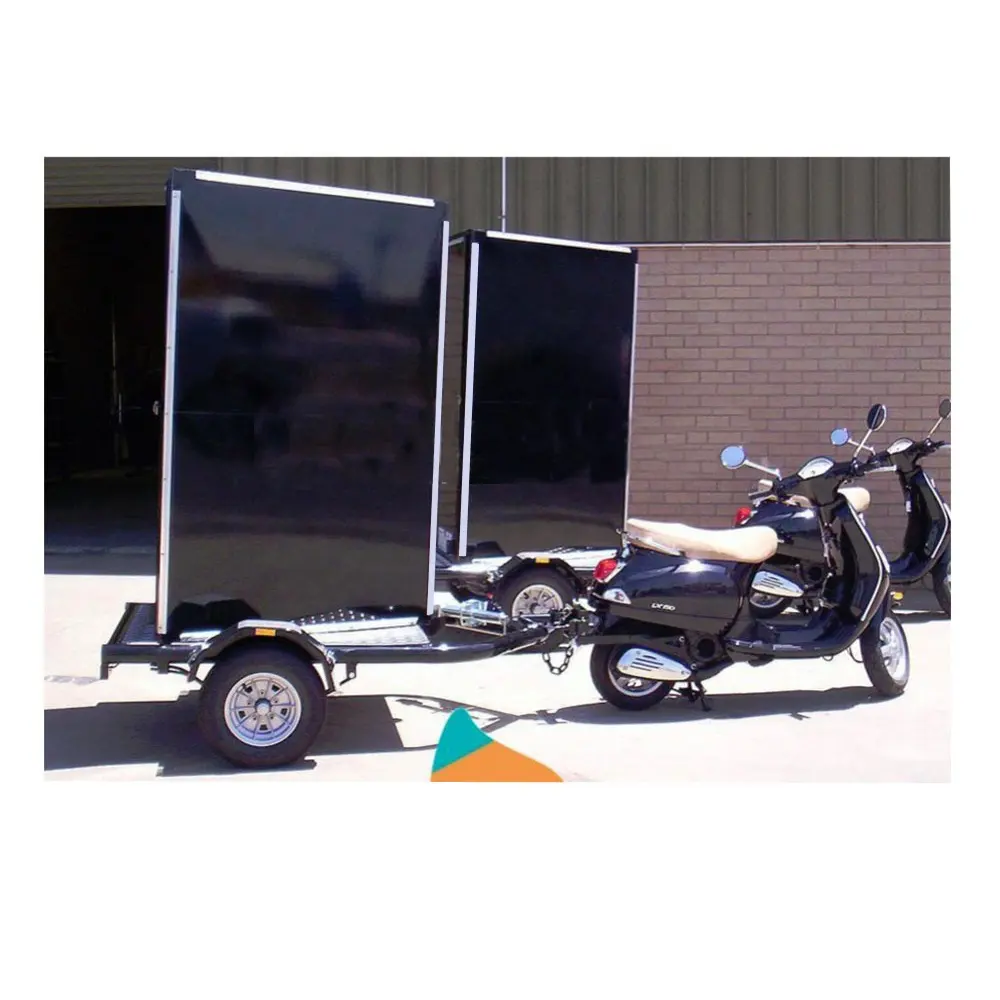 outdoor mobile advertising scooter billboard mobile led screen trailer
