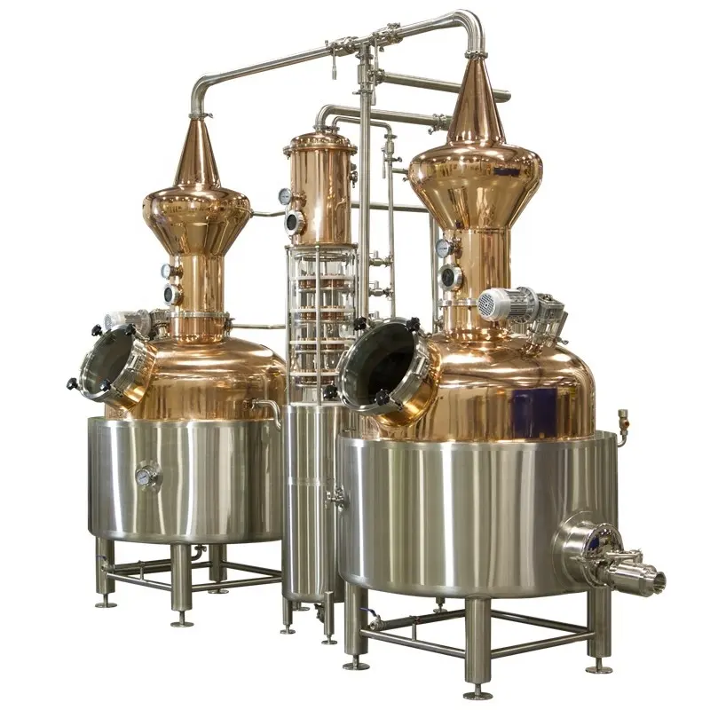 GHO 1000L cassava/potato/corn/wheat/sugar starch ethanol stainless steel ethanol distillation equipment