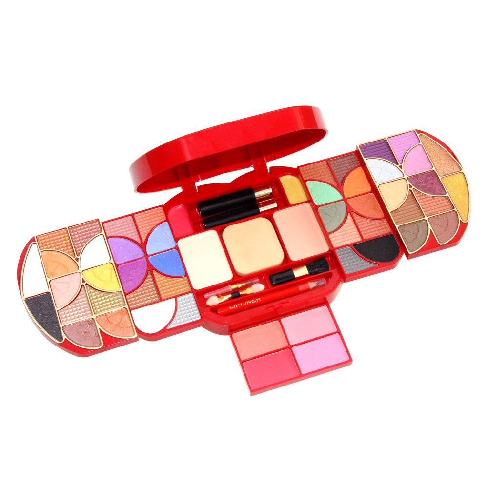 Private Label Eyes Face Cosmetics Colorful Long-lasting Eye Shadow Palette Makeup Kit