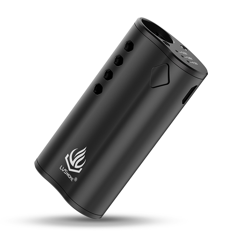 Аккумулятор для вейпа LVSMOKE 650 мАч, бокс-мод, картридж для воска с коннектором 510, LVSMOKE Elfin Pro