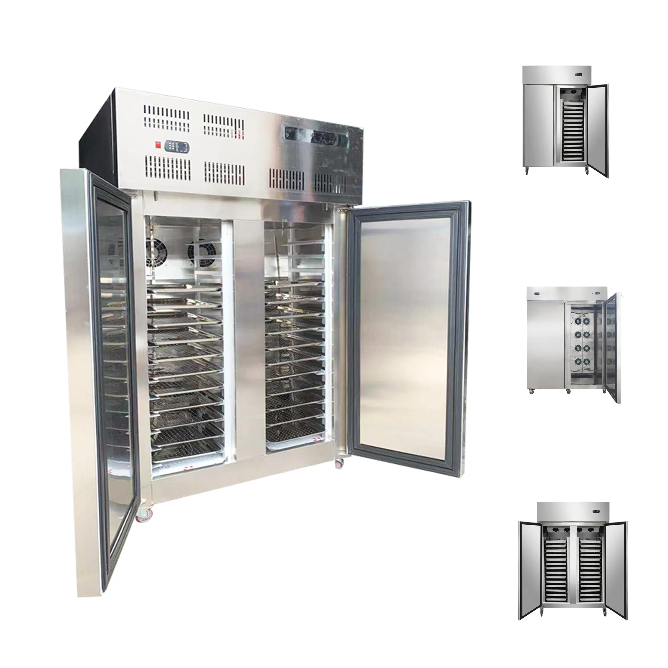 Commercial Kitchens Roll-In upright freezer Blast Chiller Integral Cabinet 20 trays
