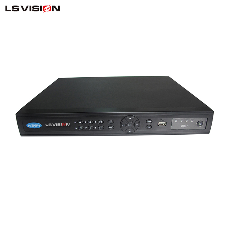 Сетевой видеорегистратор LSVISION H.265, 32 канала, поддержка 4K IP-камер, 16 каналов, POE, 2SATA