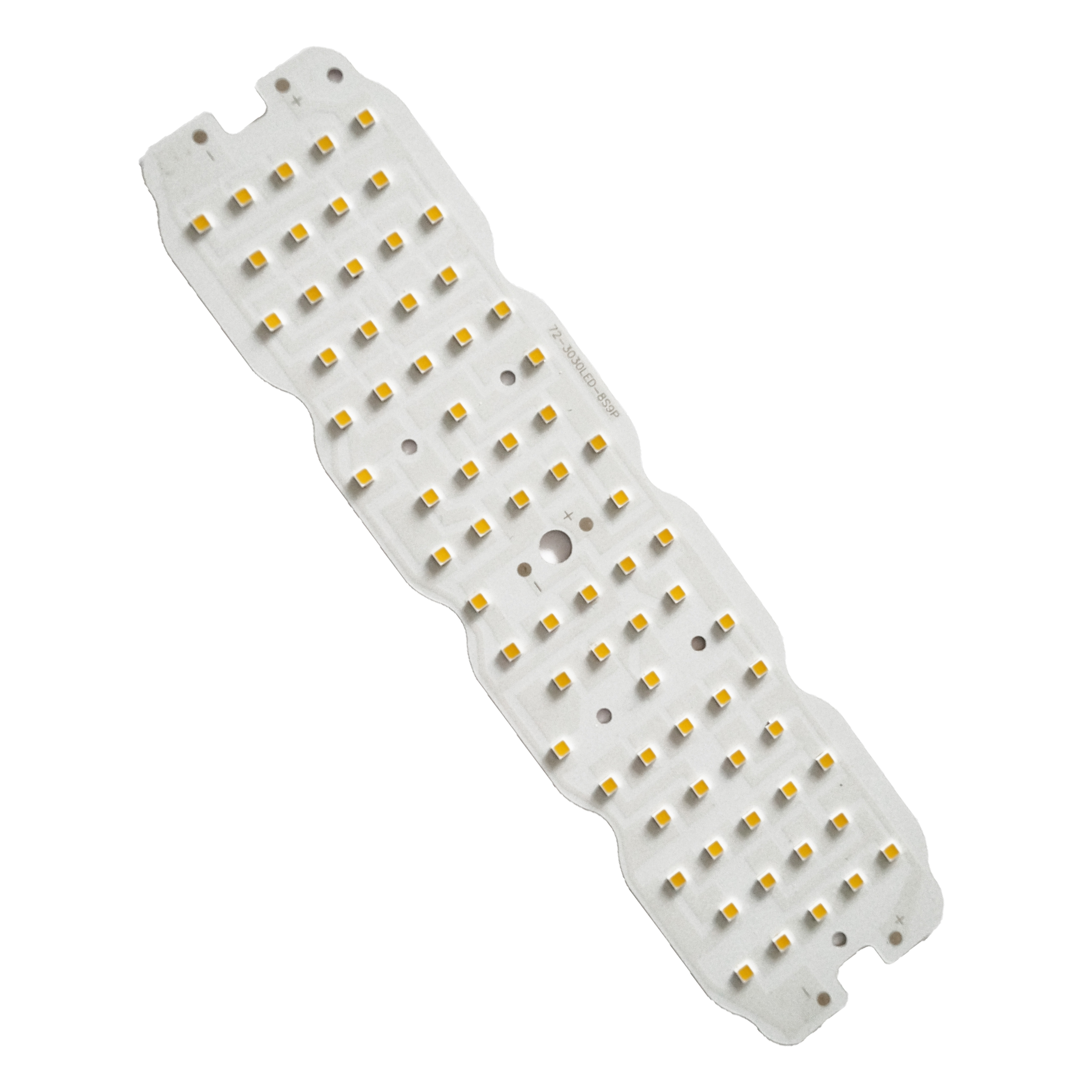 72 точек smd 3030 светодиодная печатная плата