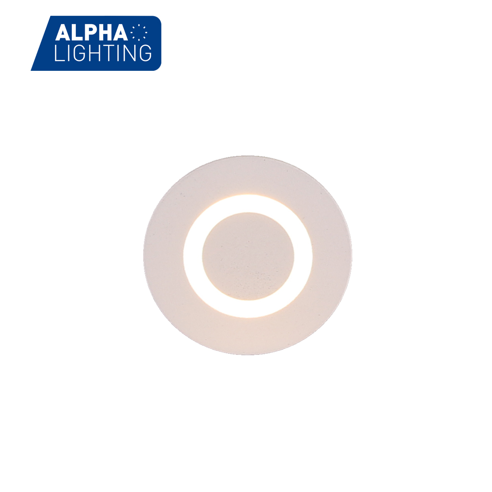 2021 Round hign waterproof IP67 Wall Recessed Led Step Light