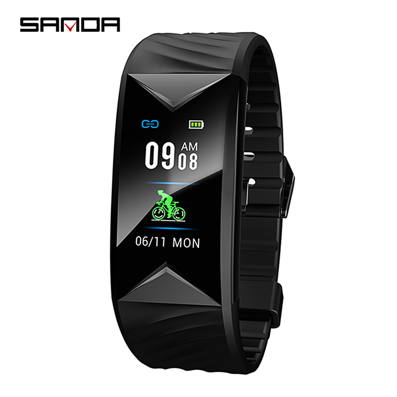 Мужские умные спортивные часы SANDA S5 с Bluetooth, пульсометром, напоминанием о звонках, GPS, IOS, наручные часы