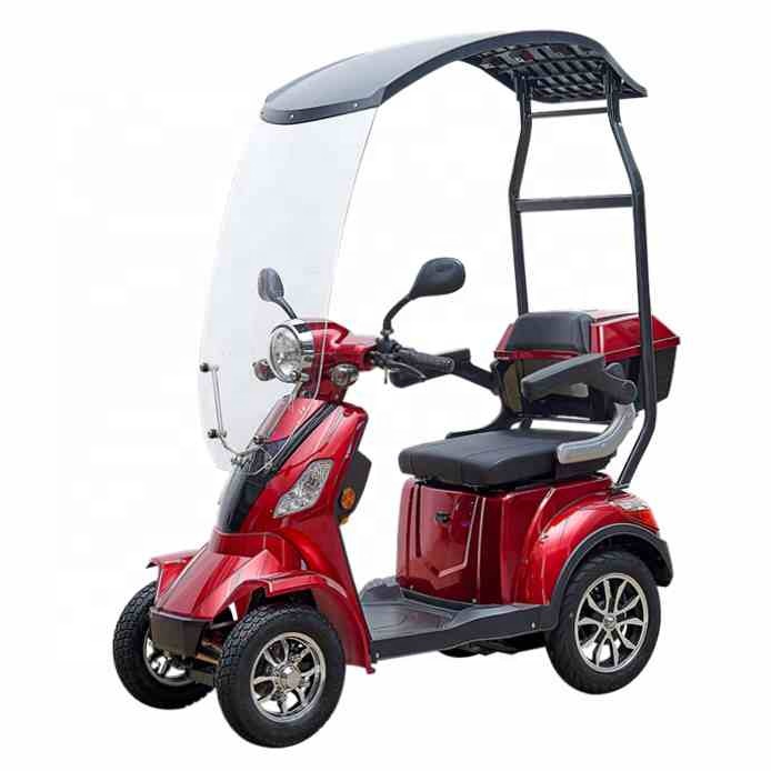 Invacare/детскй 4-колесный скутер 60V 1000W экскурсии скутер городской мобильности с крышей