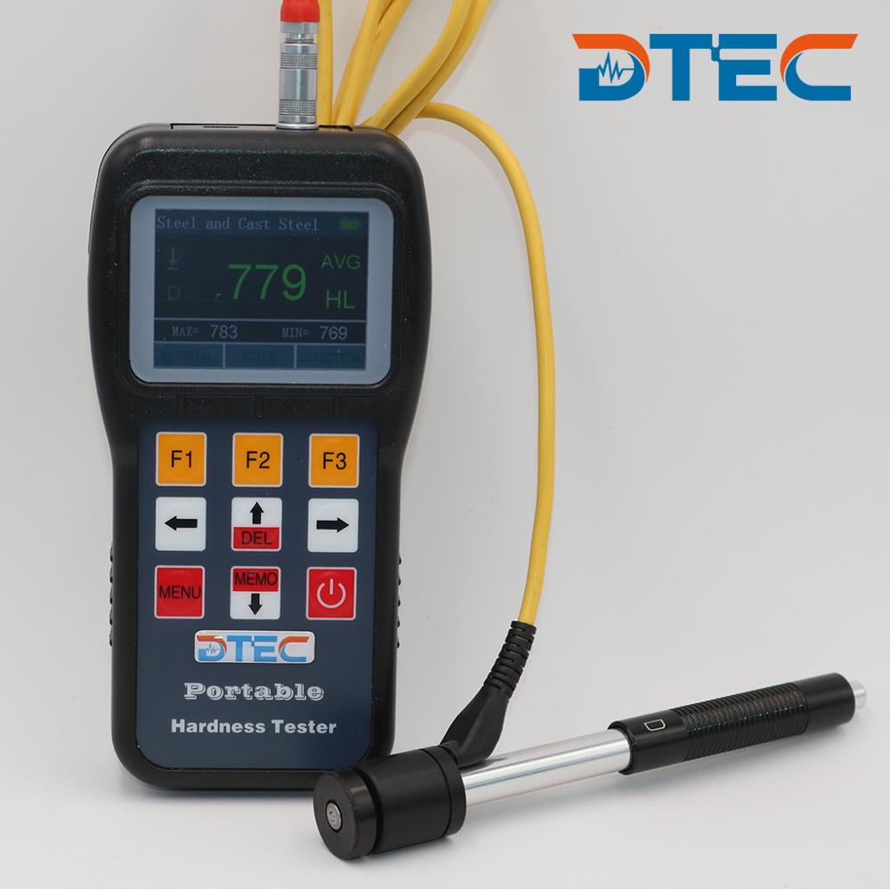 DTEC DH300 Портативный Измеритель Твердости либа цветной дисплей, высокая эффективность затрат типа HL HRC HRB HRA HV HB твердости весы