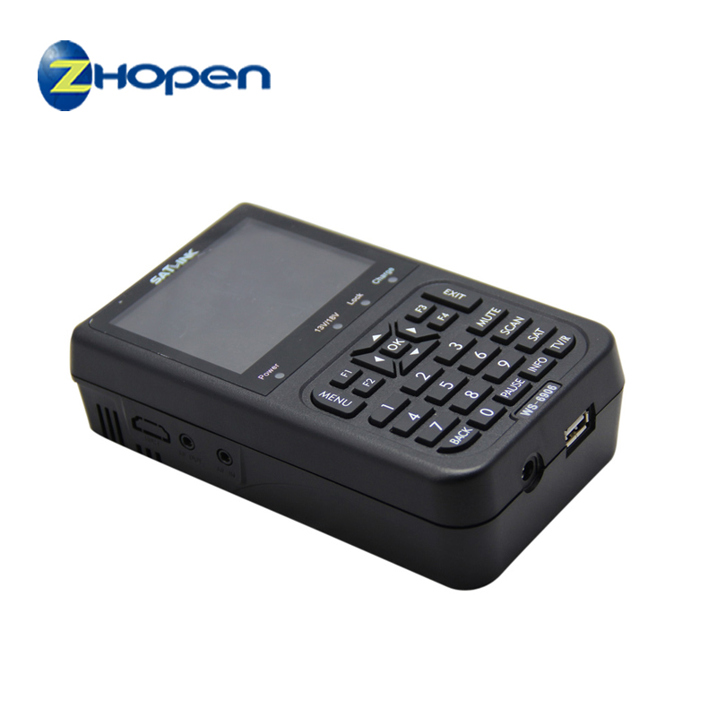 Высокое качество satlink ws-6906 Цифровой спутниковый finder метр WS 6906 с 3,5 дюймов ЖК дисплей dvb-s satfinder в наличии на складе