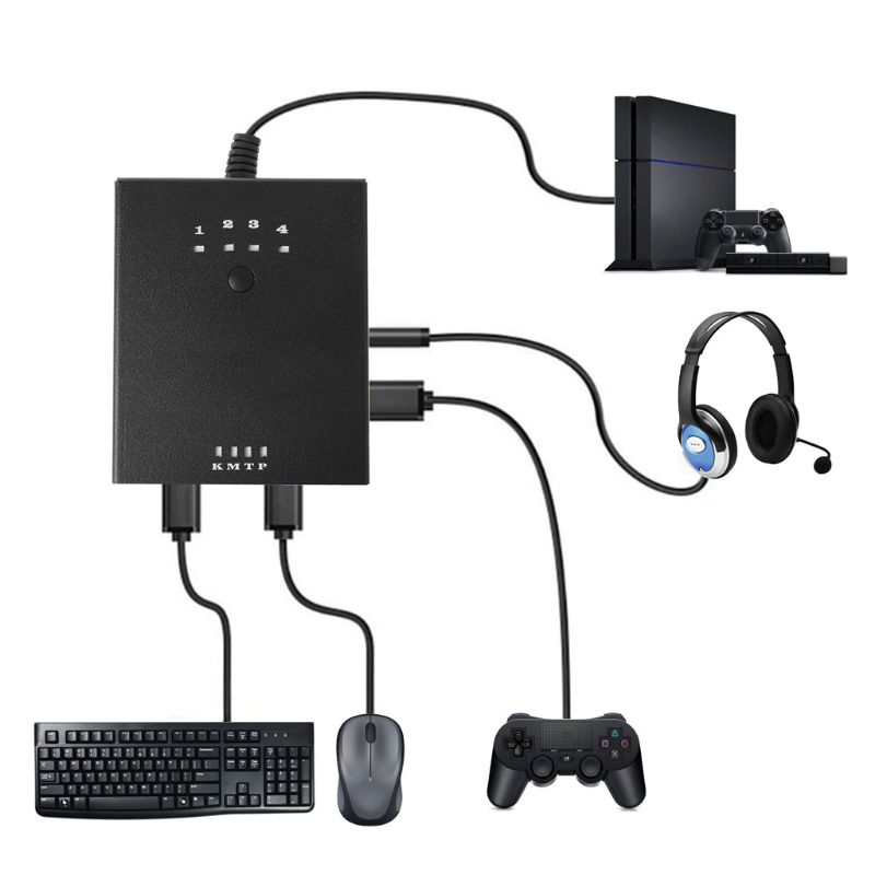 Контроллер для мыши, клавиатуры, адаптер, игровые аксессуары для PlayStation PS4 PS3 XBOXONE XBOX360