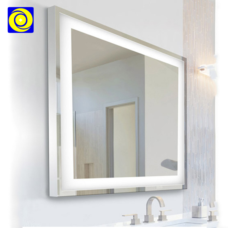 Светодио дный зеркало для ванной с подсветкой стены с подсветкой LED smart mirror Роскошная гостиничная мебель для продажи