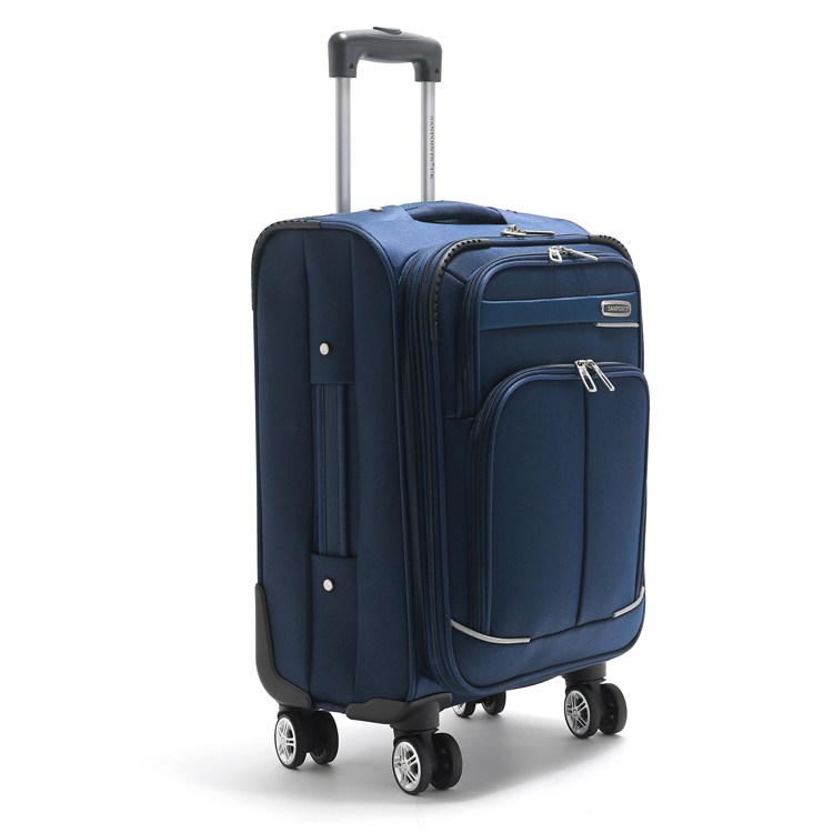 4 spinner wheel suitcase popular luggage set 4pcs space soft luggage