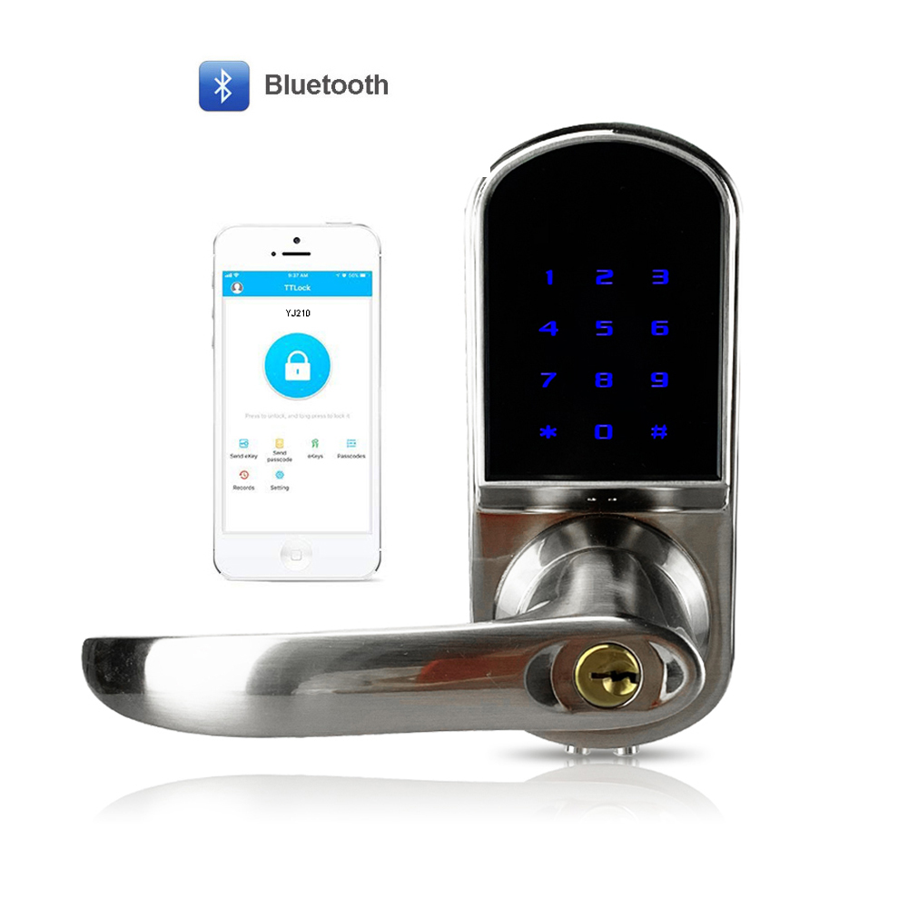 Ttlock App управление BLE замок двери электронный цифровой сенсорной клавиатурой Умный Замок