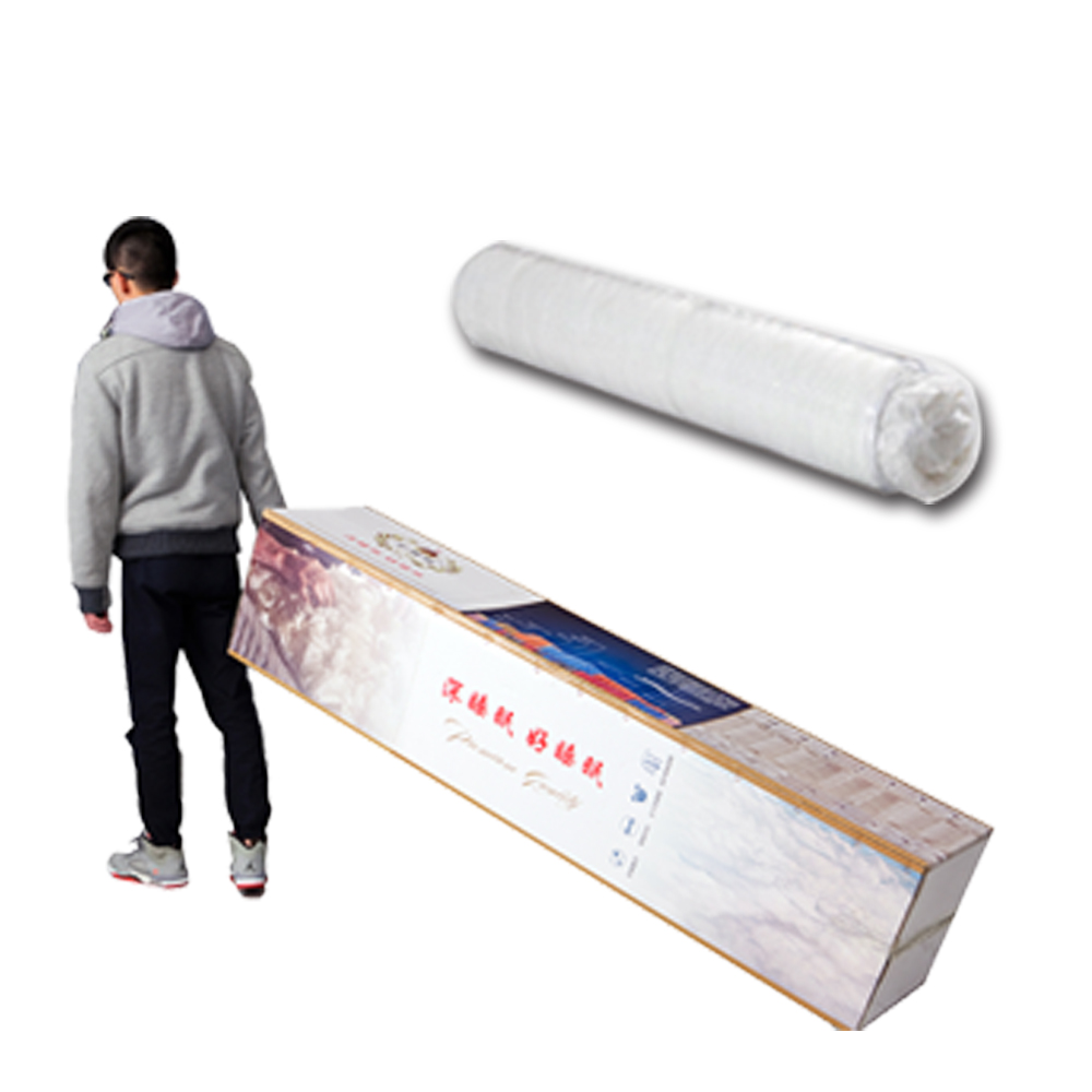 High quality durable foam Latex mattress Rolled Packing Machine