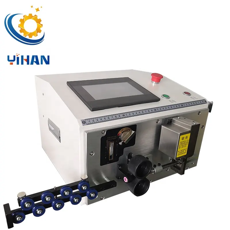 Automatic wire bending stripping and cutting machine suits for 0.2 to 16mm BV hard wire