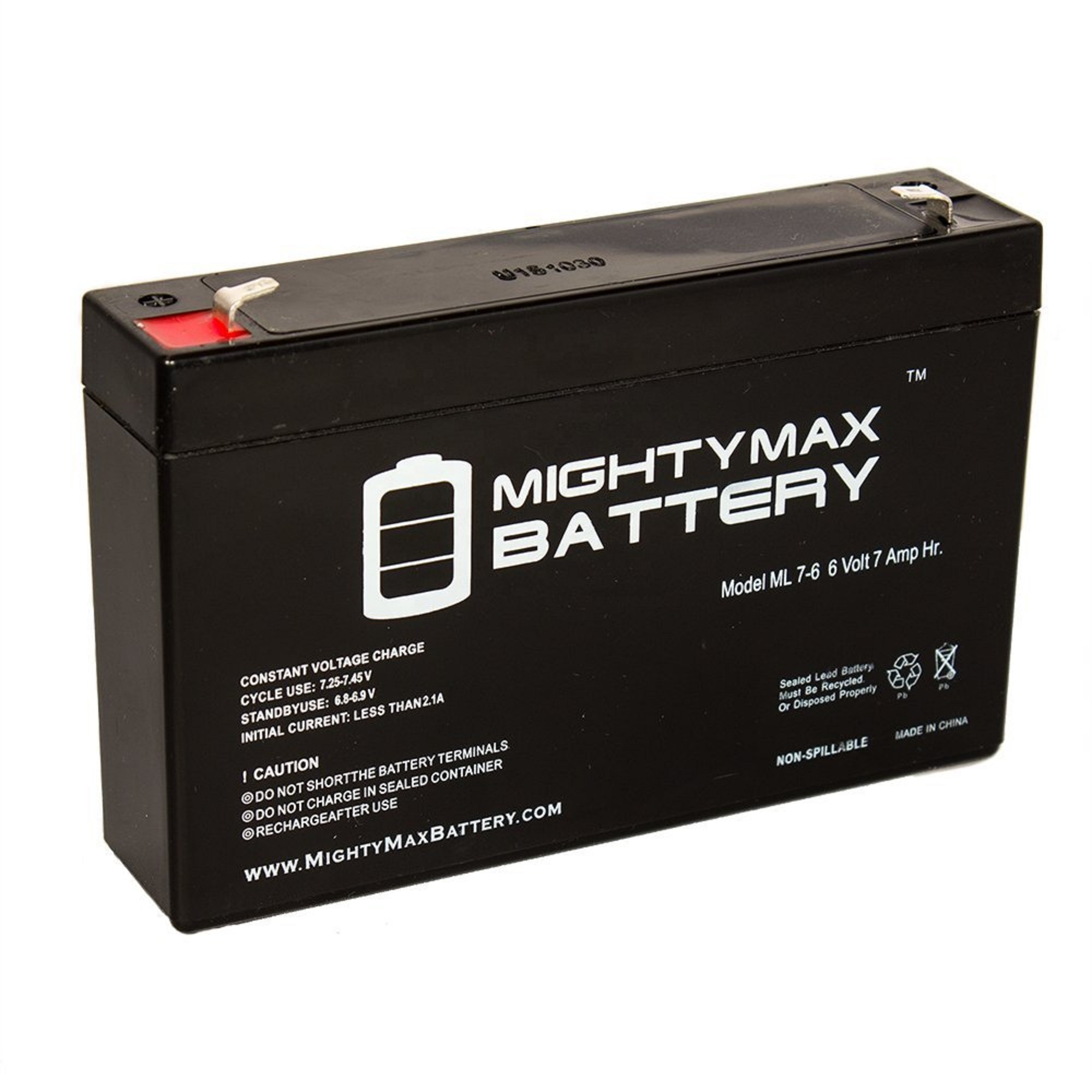 6V 7AH SLA аккумулятор для Verizon FiOS PX12072-HG - Mighty Max аккумулятор брендовый продукт