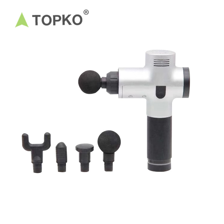 TOPKO новый хит продаж продукт Портативный Глубокая ткань мышечная физиотерапия Портативный Ручной беспроводной массажный пистолет
