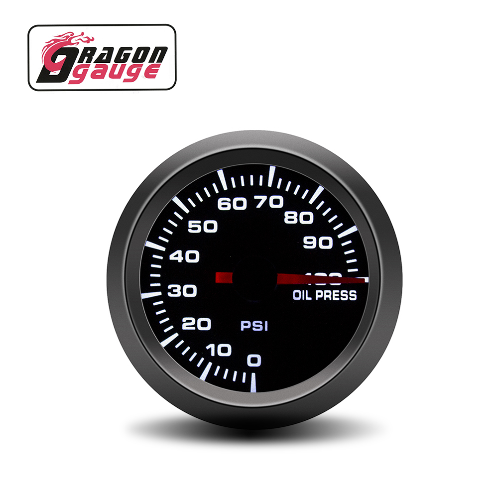 DRAGON GAUGE 12V 2 inch 52mm 40 ~ 140 градусов по Цельсию автоматический измеритель температуры воды W/датчик для автомобиля (6384)