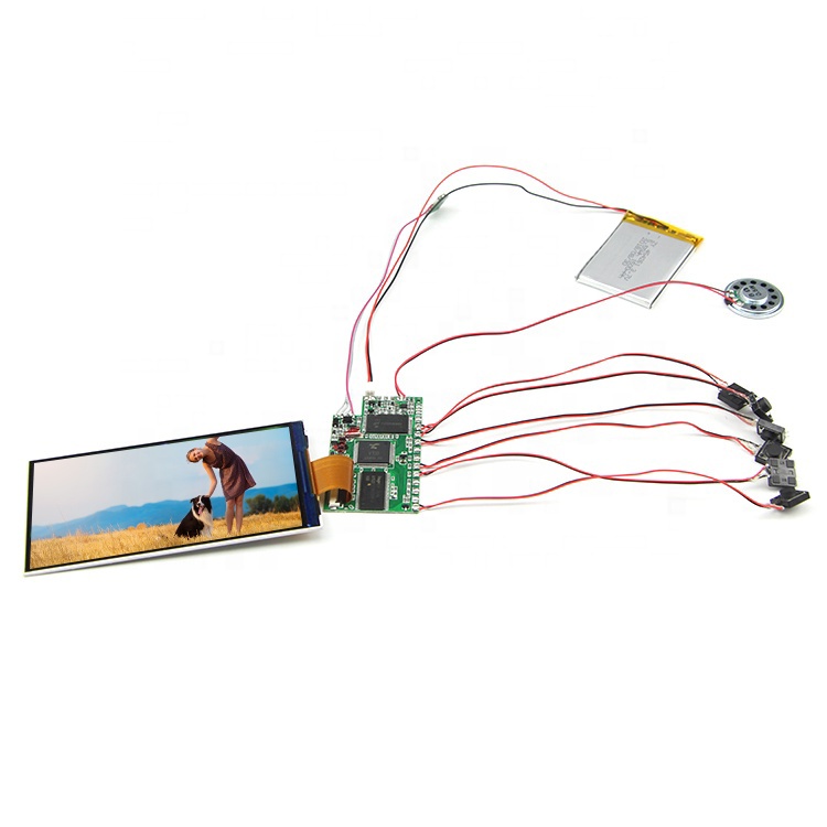 Оптовая продажа 5 дюймов Высокое разрешение IPS экран tft lcd модуль экран панель видео брошюра плеер 7 "дисплей