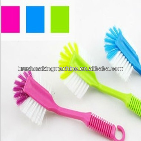 Hot sale 4 axis automatic CNC high speed tufting double hockey brush making machine/double color double hockey toilet brush