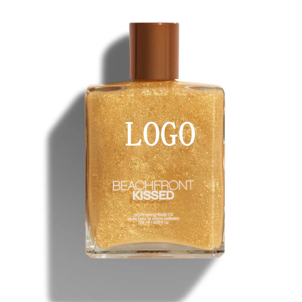 Private Label Gold Honey Body Shimmer Oil