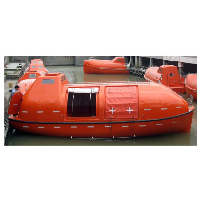 SOLAS 150 persons F.R.P partially enclosed lifeboat