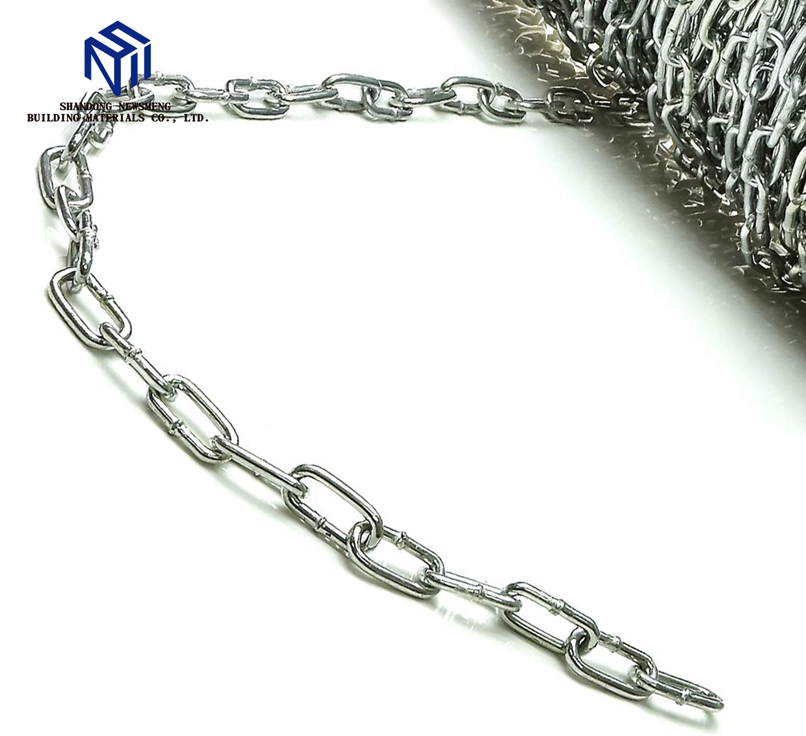 Китай linyi оцинкованная 3 мм звеньевая цепь
