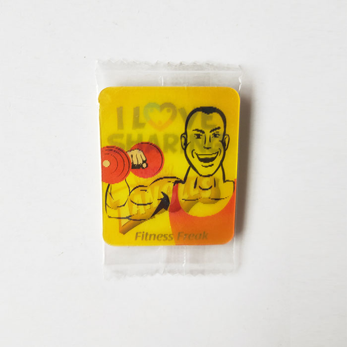 Zebulun экспорт Товары 3D Lenticular продвижение карты с пластиковой пленкой посылка