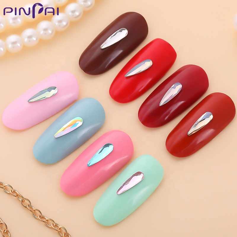 Фирменный дизайн ногтей Pinpai, драгоценный камень, украшение для ногтей, 3D Хрустальный палец, товары для дизайна ногтей