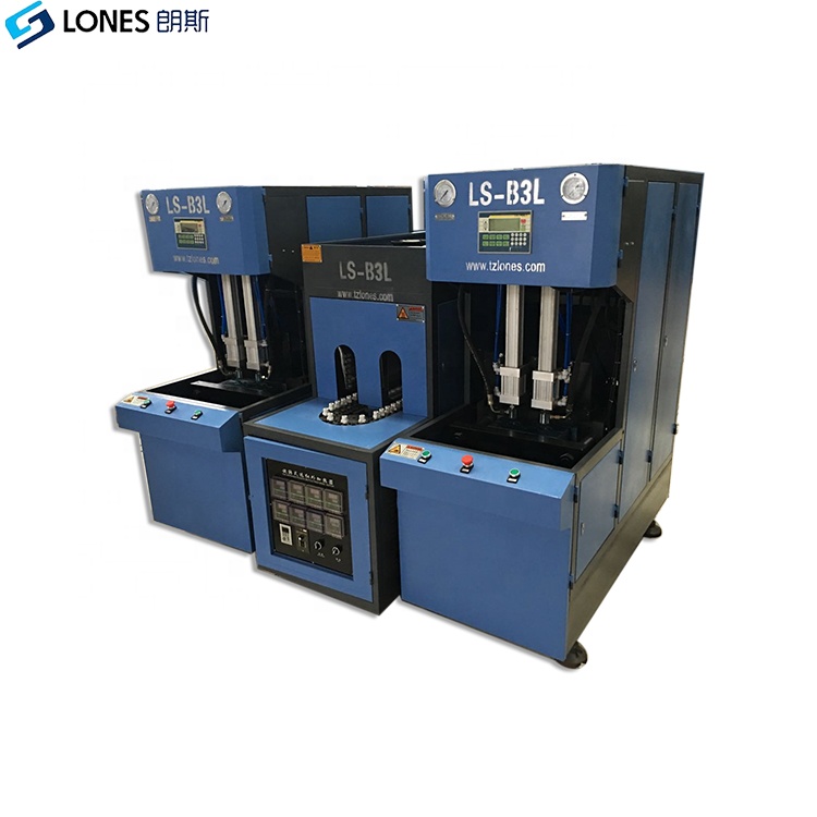 Новый LS-B3L 2*2, изготовленные на станке станок для производства пластиковых бутылок станок для выдувания ПЭТ бутылок пресс-форма для машины для 0,1-3L ПЭТ-бутылок