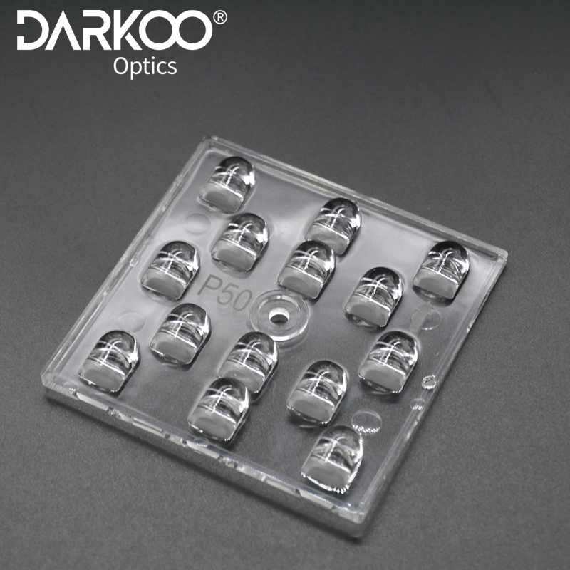 60*60 светодиодные линзы, уличный фонарь, оптические линзы SMD 3030, светодиодные линзы