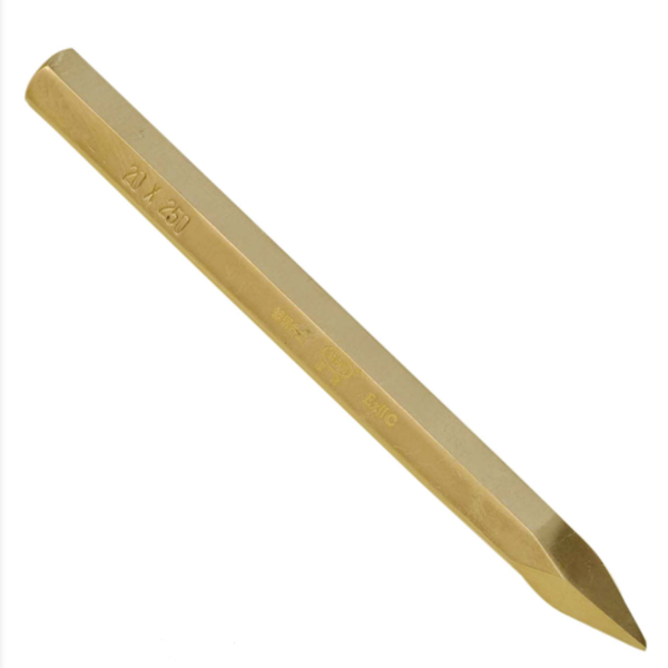 Искростойкий Медный Сплав Pin Punch Center punch Hex Edge 20*250 мм