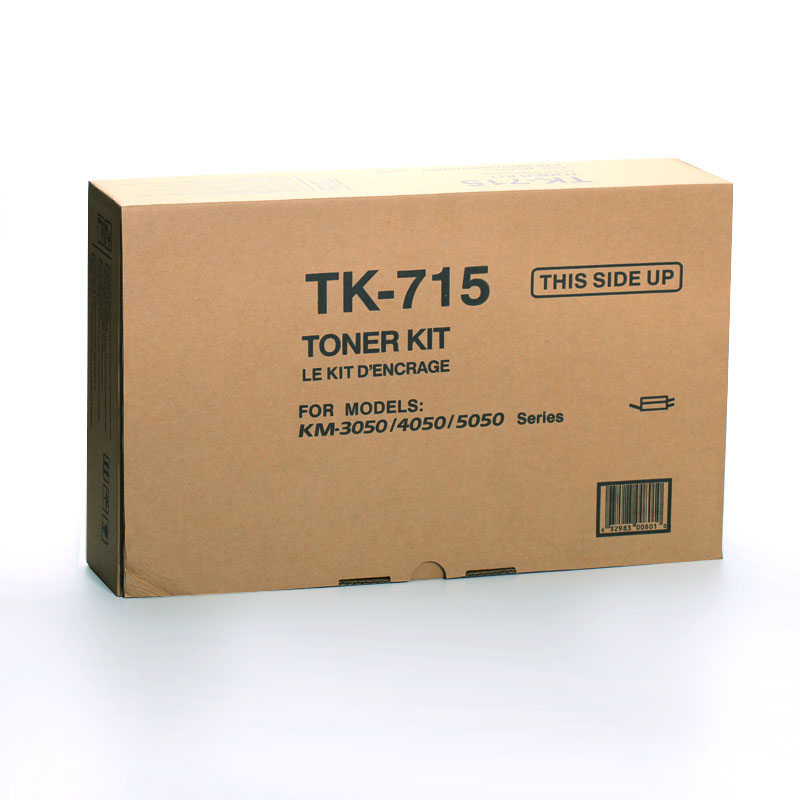 Copoer toner cartridge TK715 for use in KM3050/4050/5050