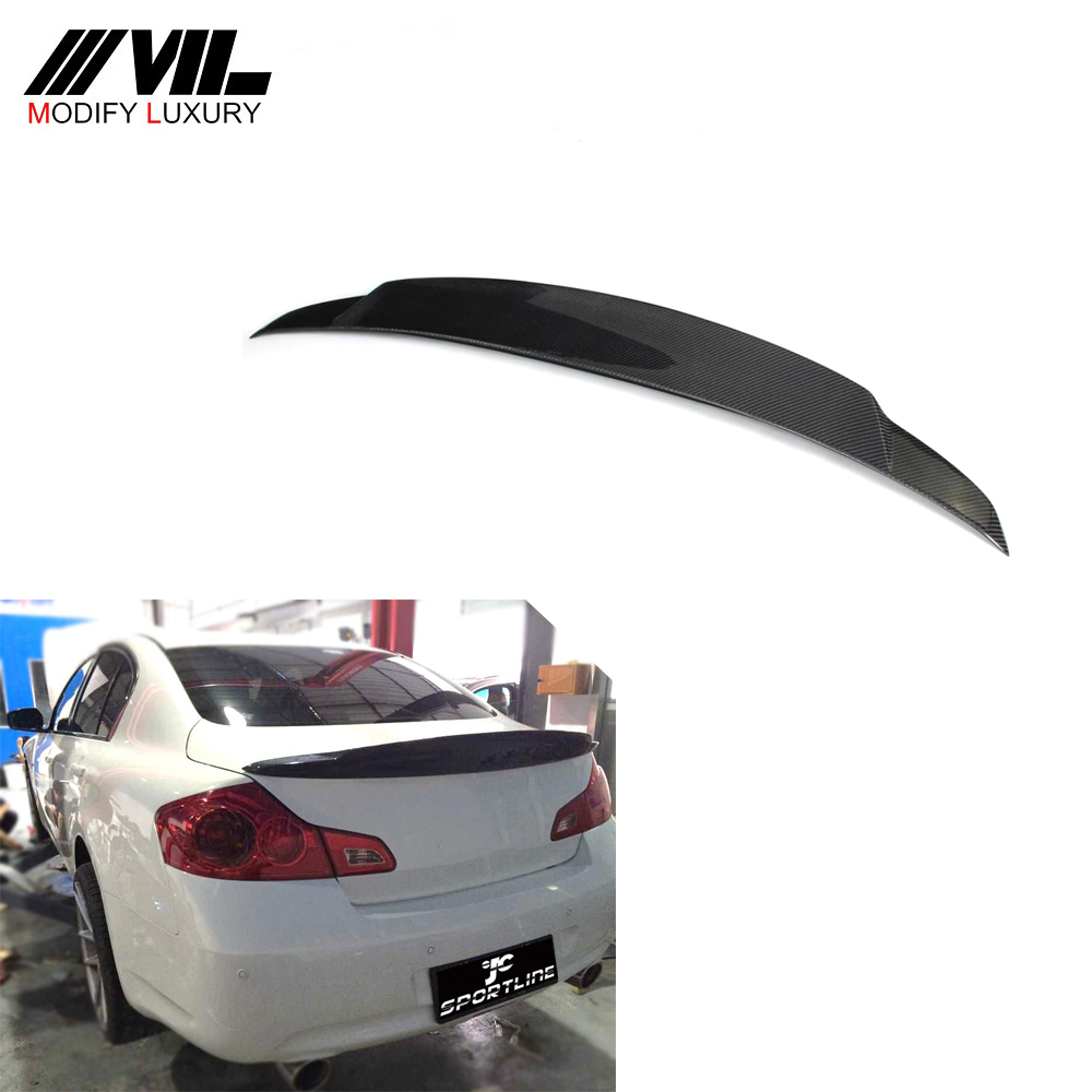 G37 Carbon G37 Coupe спойлер для Infiniti G25 G35 G37 07-13