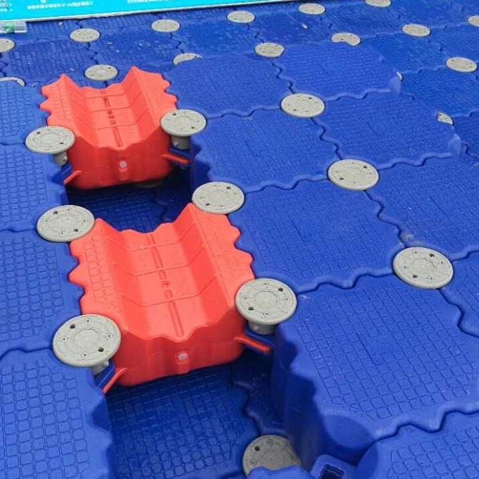HDPE Модульный пластиковый Плавучий Причал двойной Китай Плавучий Понтон