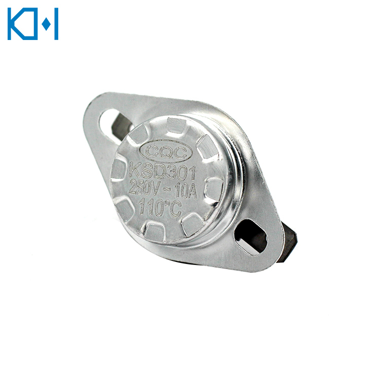 TUV CQC ISO KSD301 250 V 5A/10A/16A биметаллические Термовыключатель