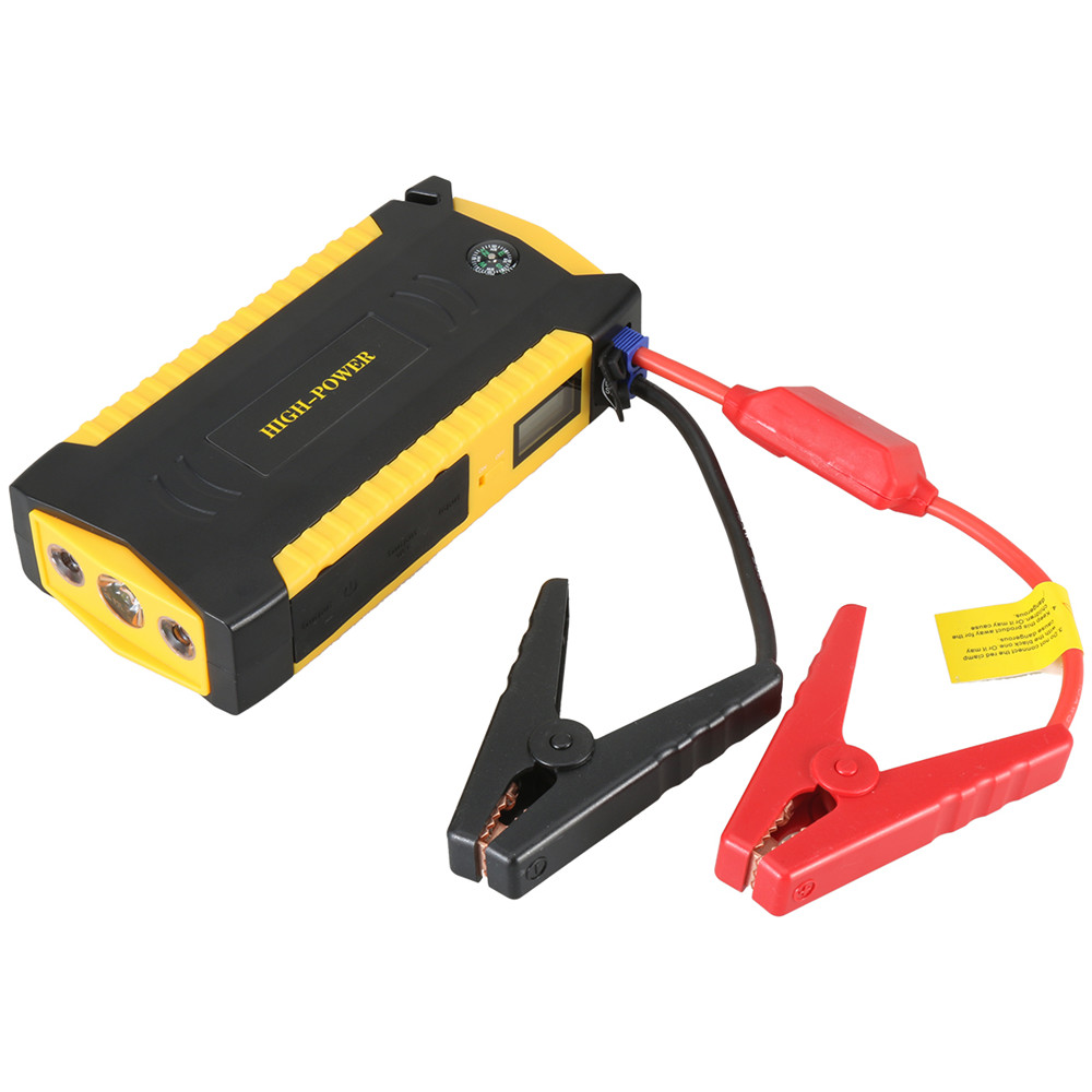 69800 мАч портативный автомобиль прыжок стартер power bank для 5L бензиновых автомобилей с ЖК-дисплеем