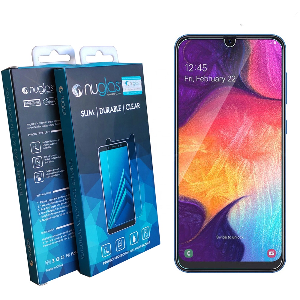 Закаленное защитное стекло 9H для Samsung A30
